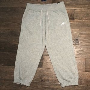 Light Grey Nike Sweatpants